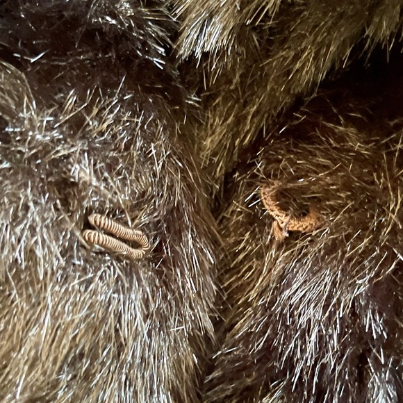 American Signature Coat Fake Fur Wrap Size Medium - Picture 6 of 7
